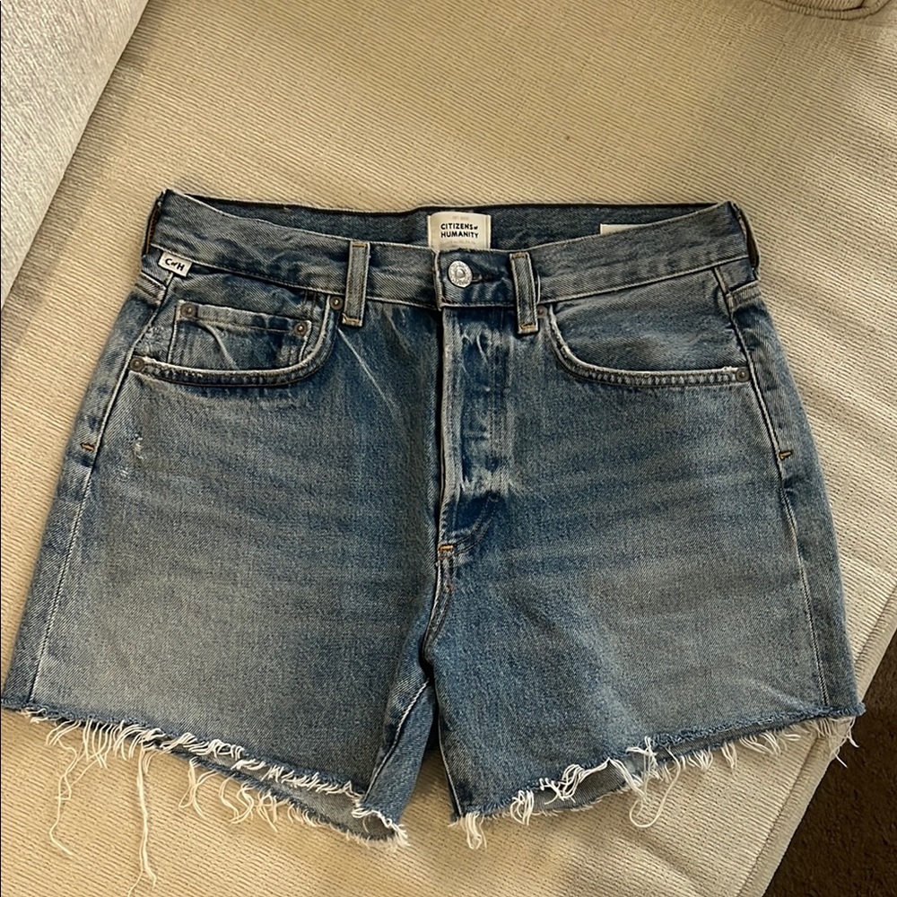 Citizens of Humanity Blue Denim Shorts